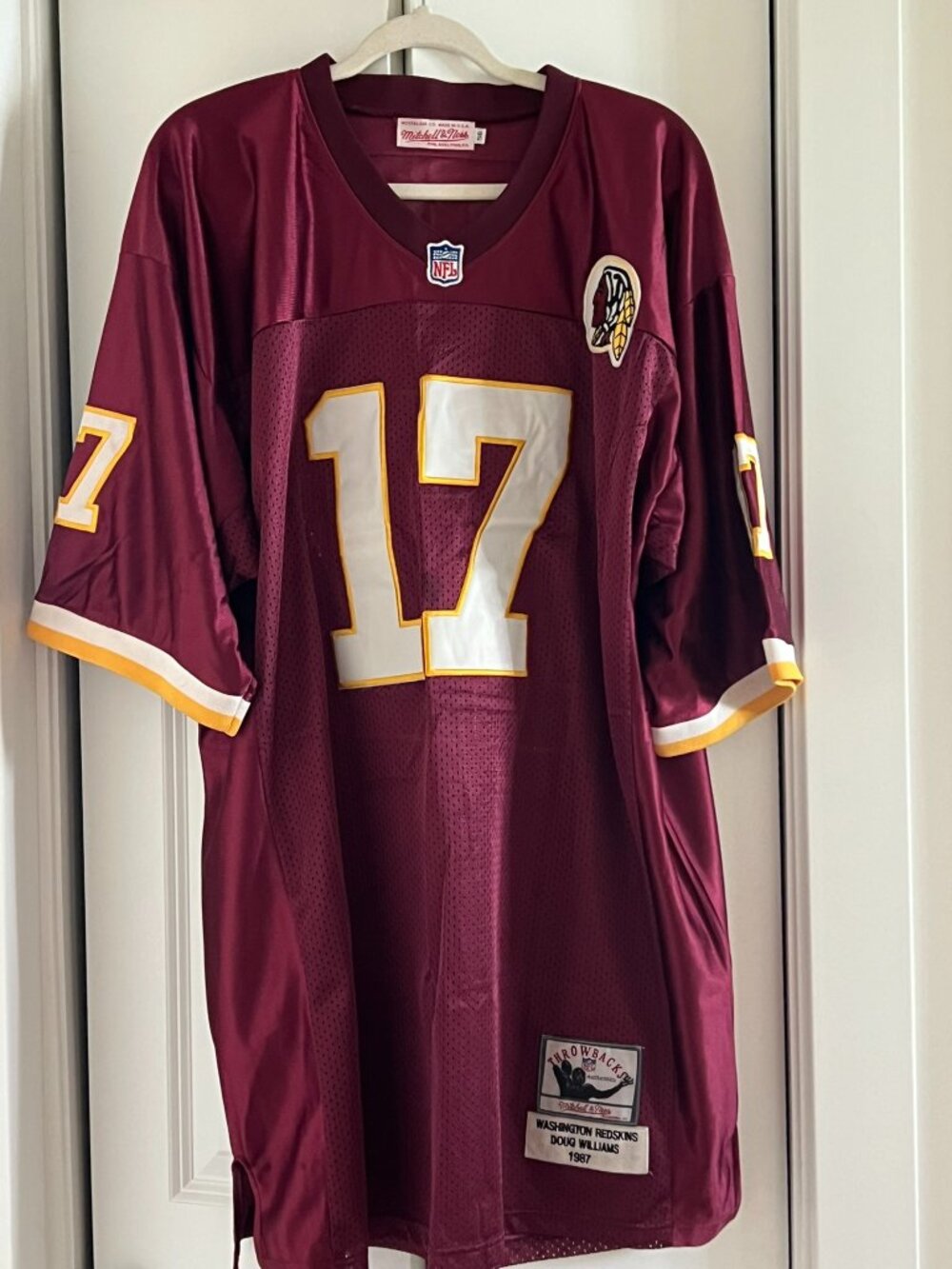 Throwback Legacy Replica Football Jersey Honoring Quarterback Doug Williams